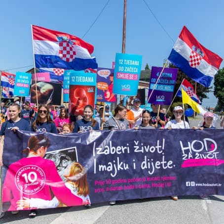 Miroljubivi Hod za život 12. rujna u Slavonskom Brodu