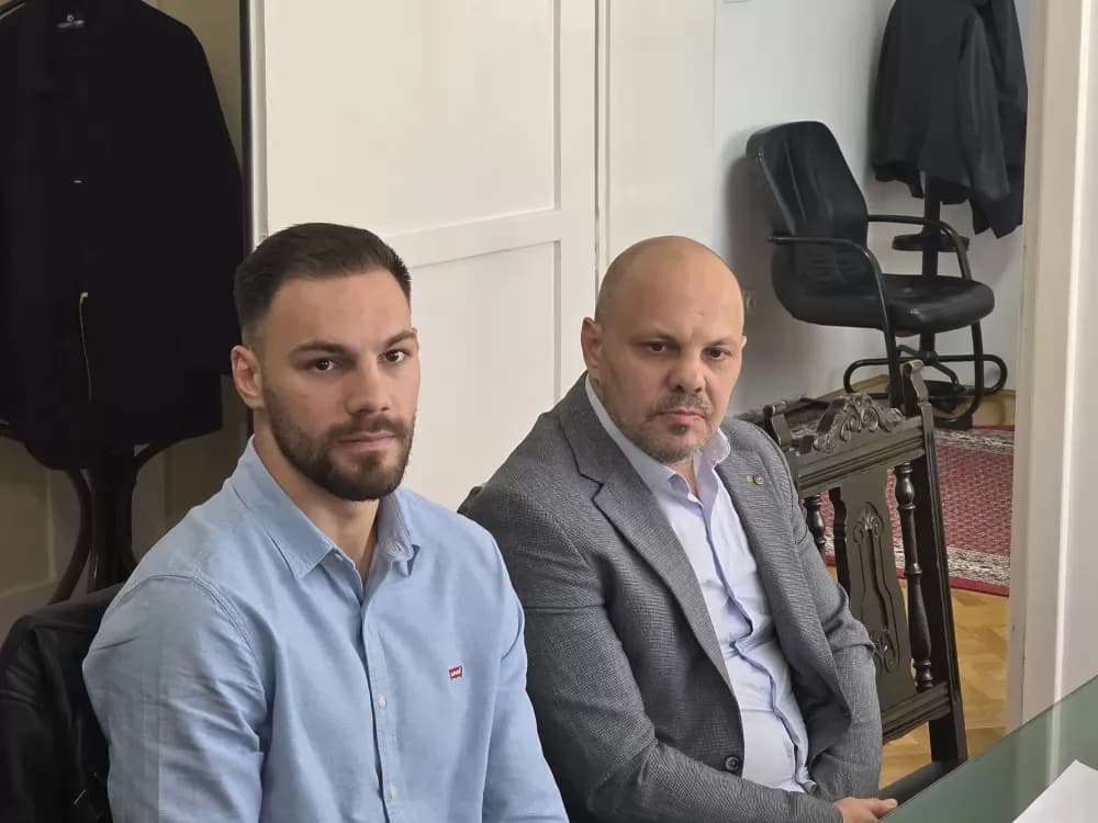 Srdačan susret župana Marušića i njegovih suradnika sa Gabrijelom Veočićem