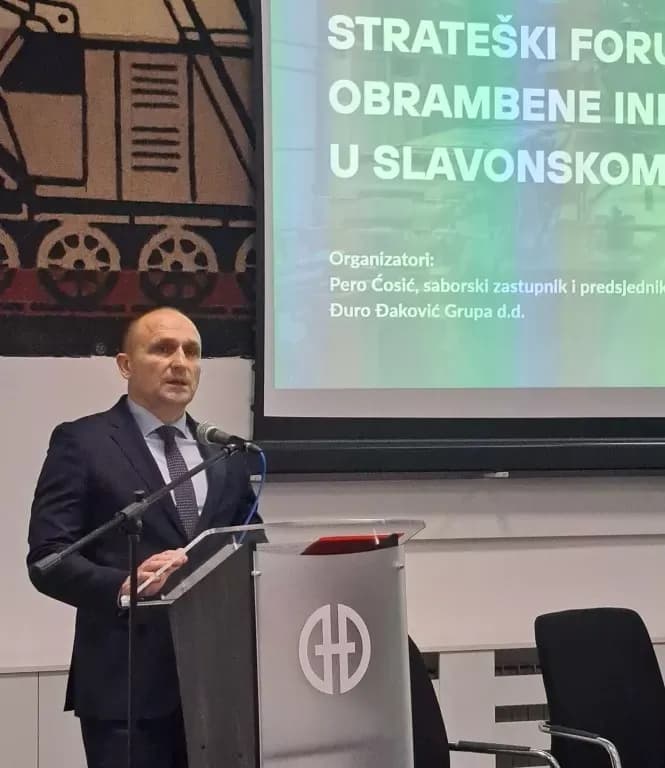 Đuro Đaković u fokusu obrambene industrije: Slavonski Brod domaćin Strateškog foruma o razvojnim prilikama