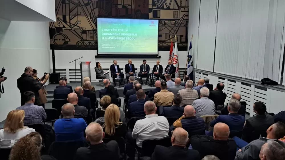 Đuro Đaković u fokusu obrambene industrije: Slavonski Brod domaćin Strateškog foruma o razvojnim prilikama