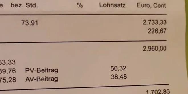 RADNICI U NJEMAČKOJ OBJAVLJUJU SVOJE PLATNE LISTE: Evo na kojim poslovima se zarađuje više od 2.000 i 3.000 eura