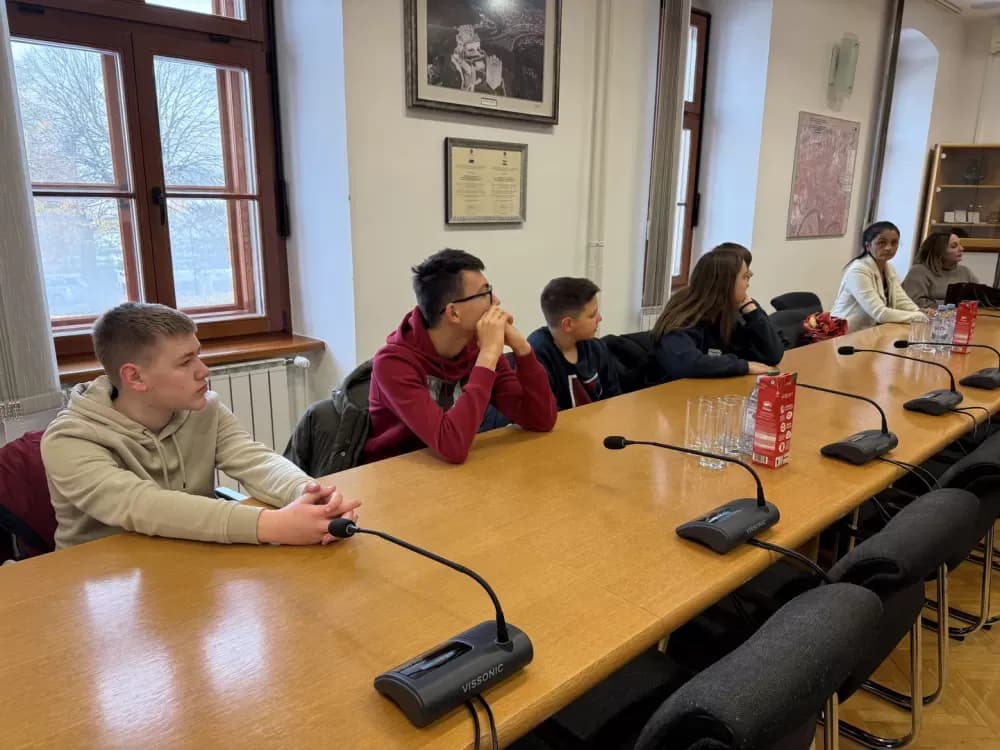 Učenici iz Danske gostovali u Gradskoj upravi Slavonskog Broda