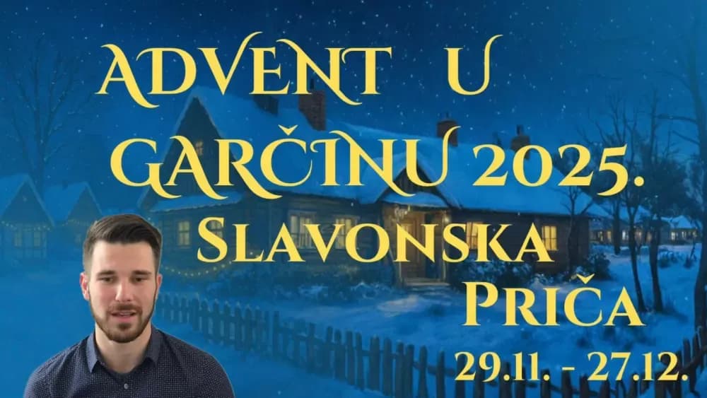 Josip Vidaković donosi veliki iskorak: Garčin dobiva potpuno obnovljen i proširen Advent