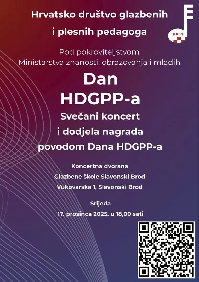 Vrijedno priznanje Glazbenoj školi Slavonski Brod