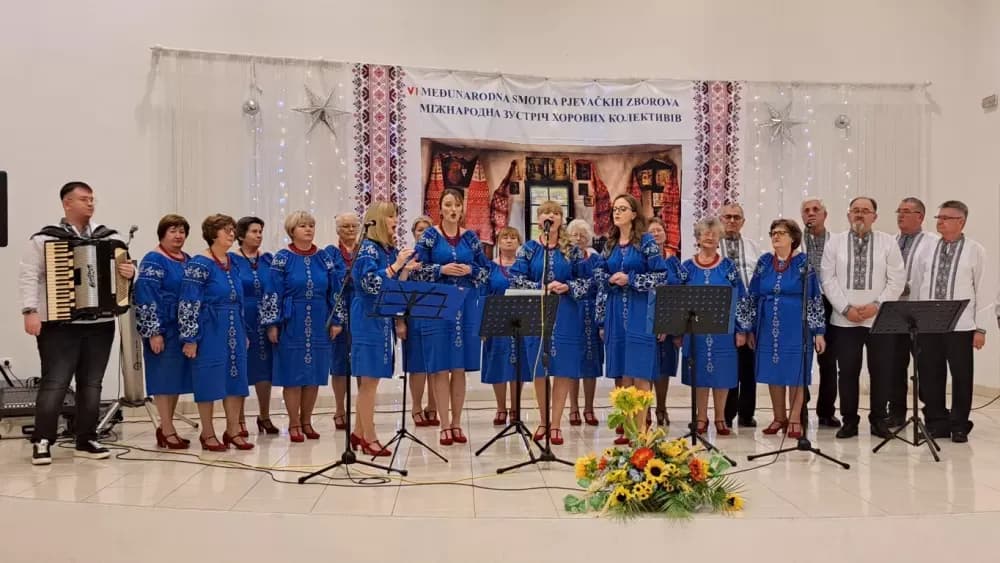 6. SMOTRA PJEVAČKIH ZBOROVA - Glazbena simbioza tradicije Ukrajinaca i Hrvata