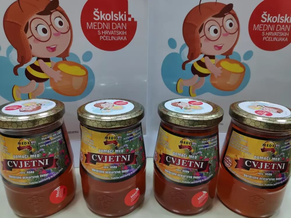Na Školski medni dan prvašićima podijeljeno 533 staklenke meda
