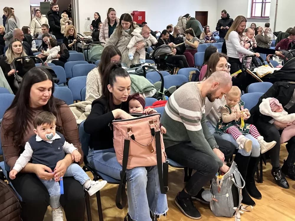 Upriličen prijem za bebe rođene u 2025. godini