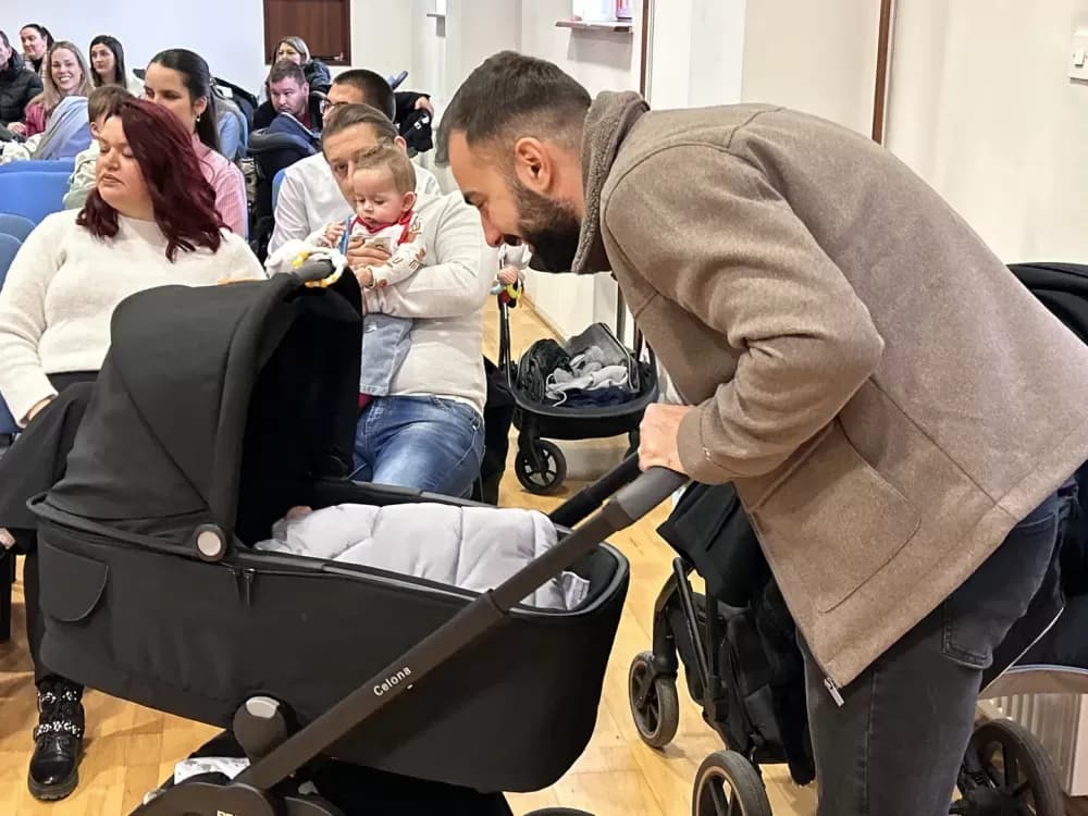 Upriličen prijem za bebe rođene u 2025. godini