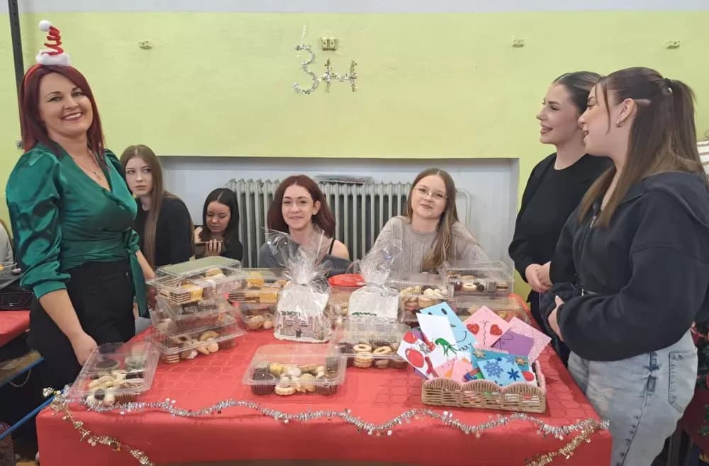 HUMANITARNI BOŽIĆNI SAJAM - Pogledajte kreativnost vrijednih učenika brodske Obrtničko-tehničke škole