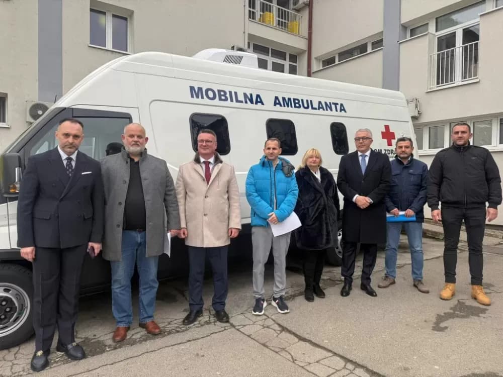 Nova mobilna ambulanta za bolju dostupnost zdravstvene skrbi u Brodsko-posavskoj županiji