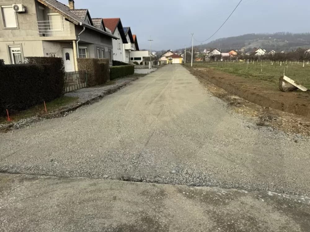 Sibinj nastavlja s uređenjem ulica i prometnica