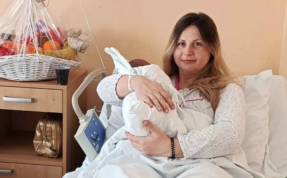 PRVA BEBA U 2026. - U Slavonskom Brodu u novogodišnjoj noći rođena djevojčica Franka