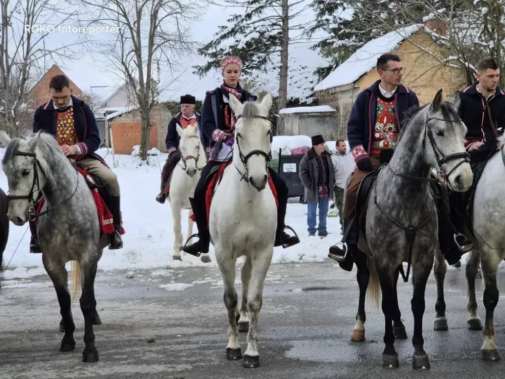 Šorovima Velike Kopanice projahala slavonska pokladna tradicija