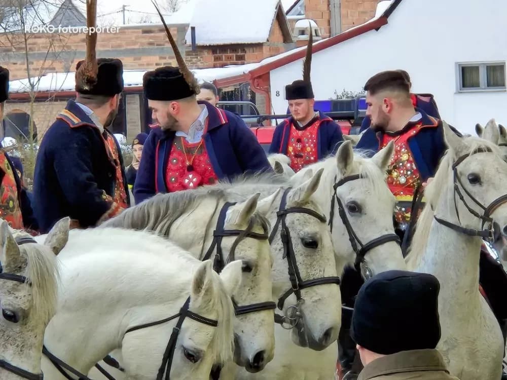 Šorovima Velike Kopanice projahala slavonska pokladna tradicija