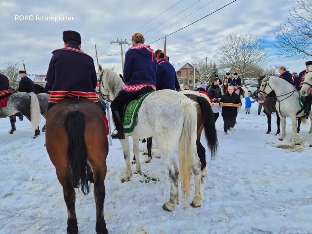 Šorovima Velike Kopanice projahala slavonska pokladna tradicija