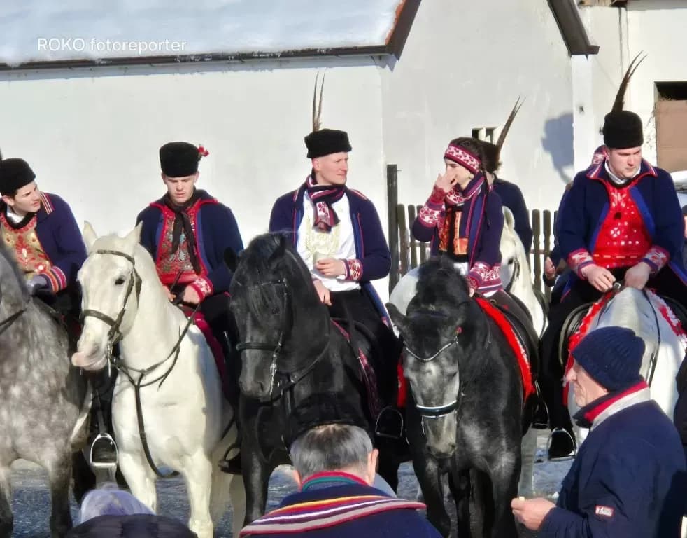 Šorovima Velike Kopanice projahala slavonska pokladna tradicija