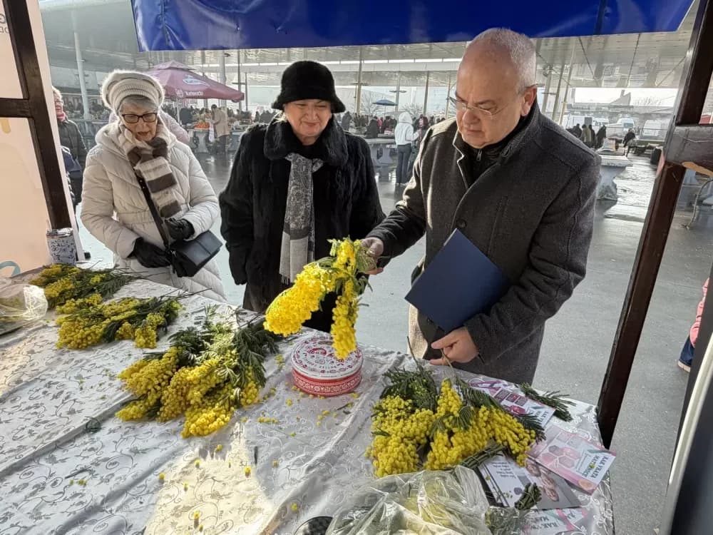 Dan mimoza obilježen na Gradskoj tržnici - prevencija spašava živote