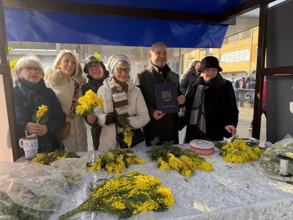 Dan mimoza obilježen na Gradskoj tržnici - prevencija spašava živote