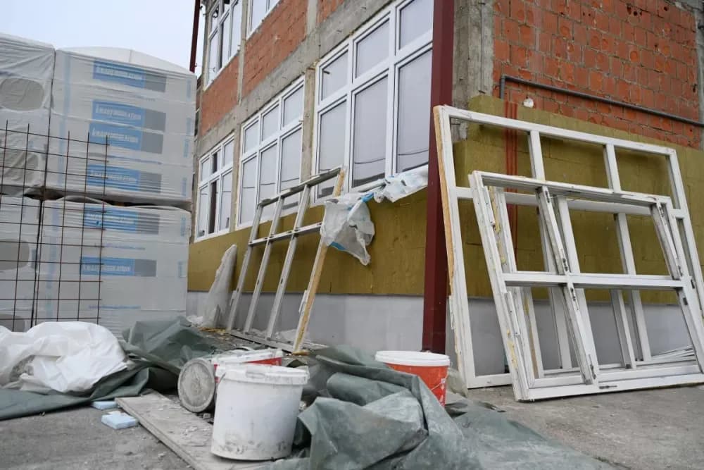 Napreduje energetska obnova Osnovne škole „Ljudevit Gaj“ u Lužanima