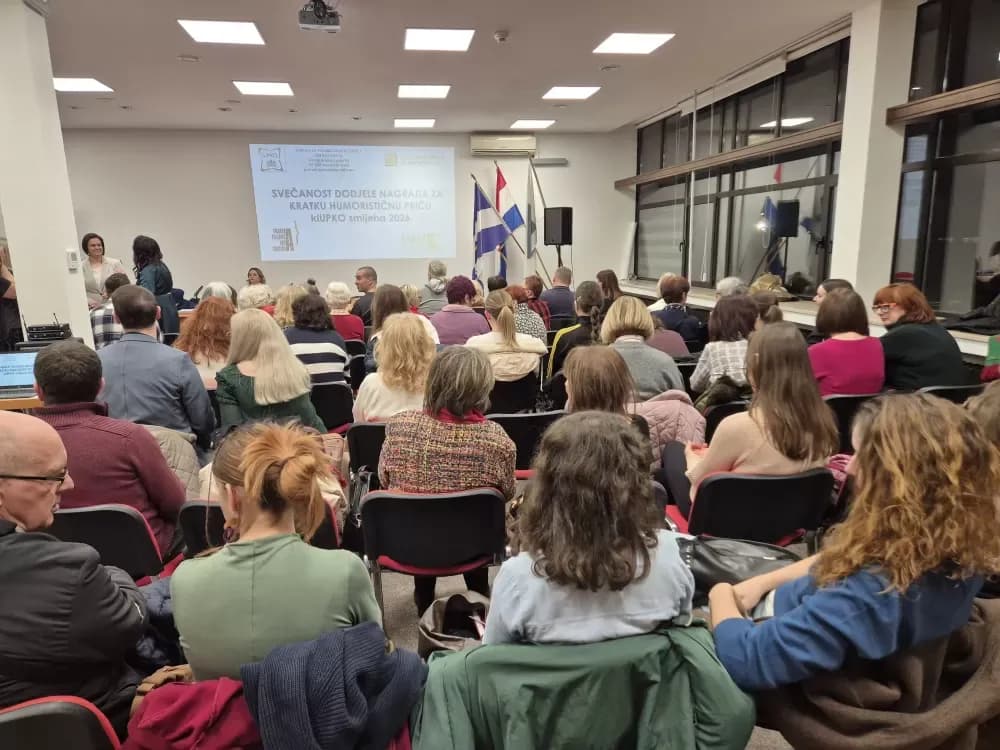 „klUPKO smijeha 2026.“ otvorilo novo poglavlje Velike dvorane Knjižnice