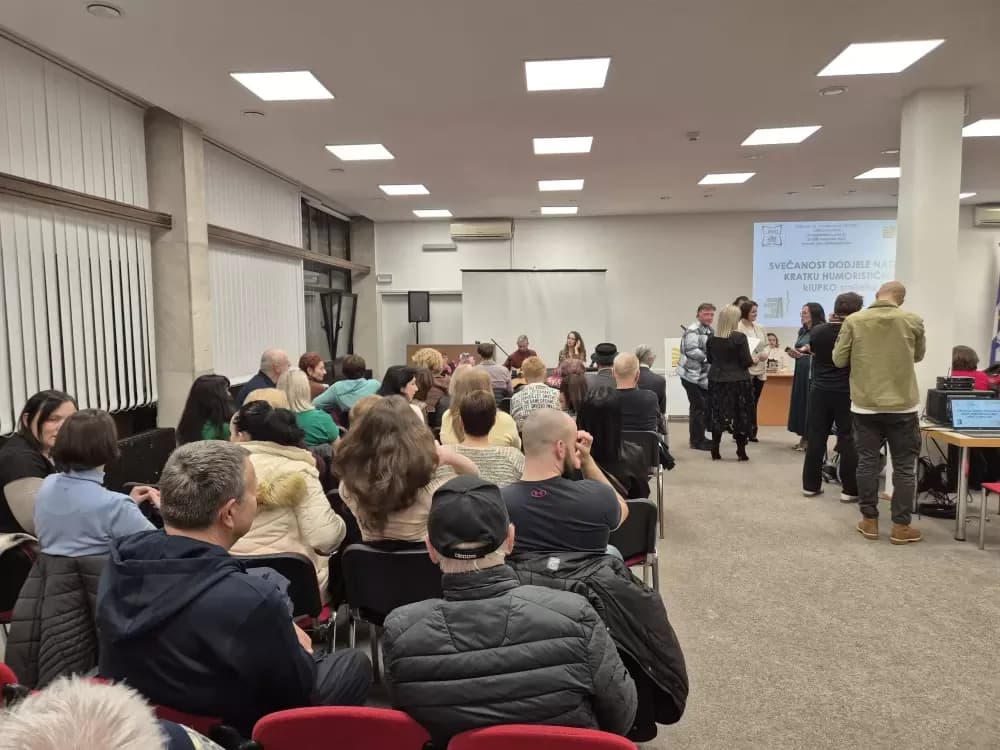 „klUPKO smijeha 2026.“ otvorilo novo poglavlje Velike dvorane Knjižnice