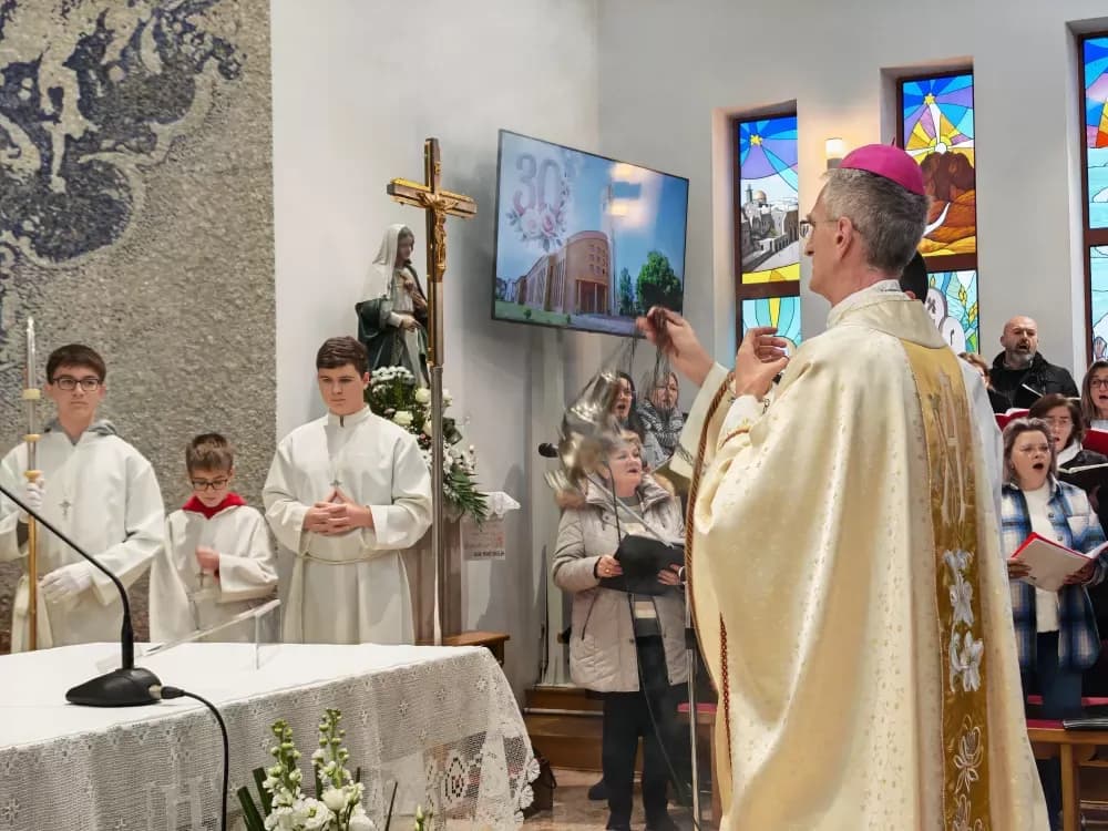 Svečano proslavljeni jubilej brodske župe Bezgrešnog Srca Marijina
