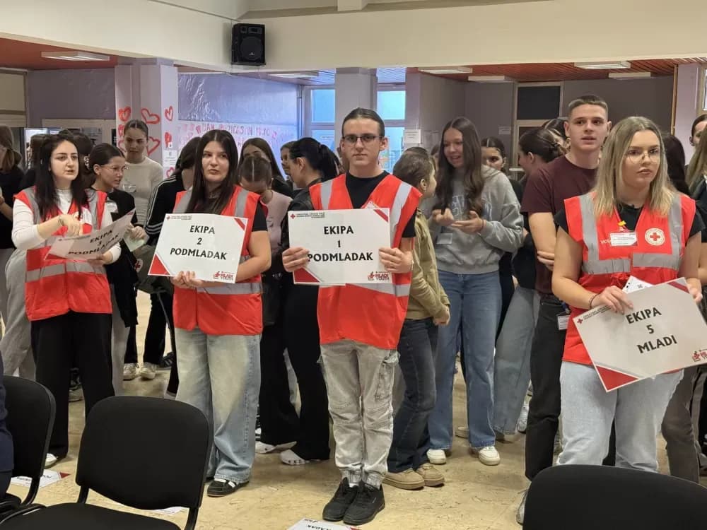 Mladi pokazali znanje iz prve pomoći na gradskom natjecanju Crvenog križa
