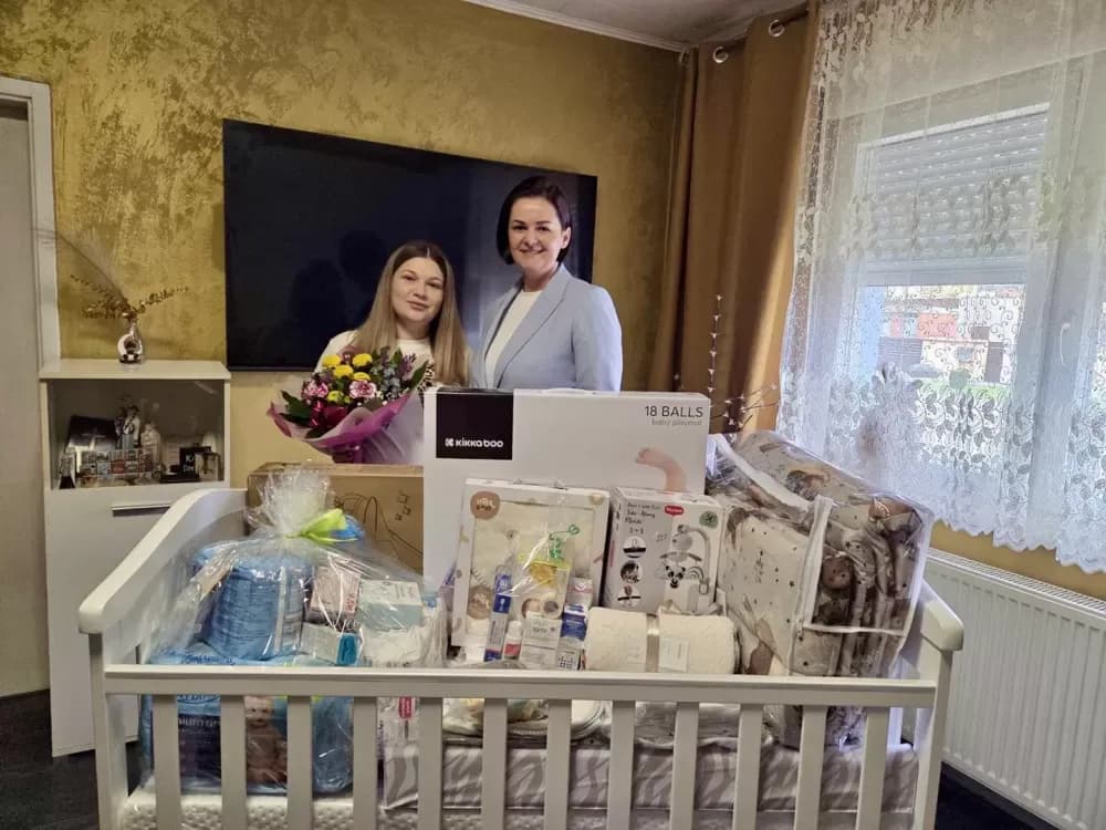 Nastavlja se mjera potpore: novi paketi za bebe u Slavonskom Brodu