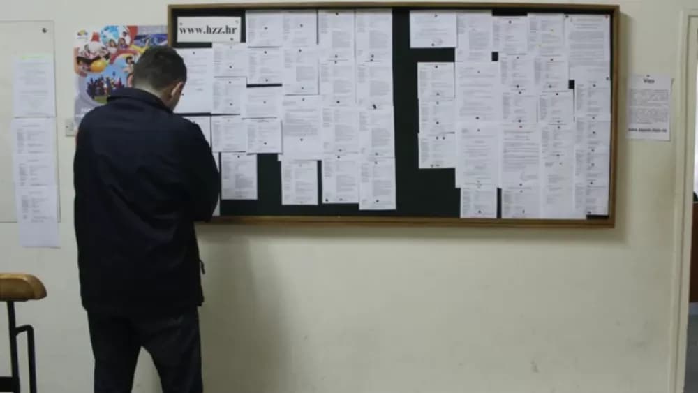 Gotovo 300 ljudi na Burzi rada manje nego 2025.