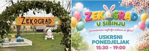 Zekograd ponovno u Sibinju: Danas se očekuje veliki broj mališana