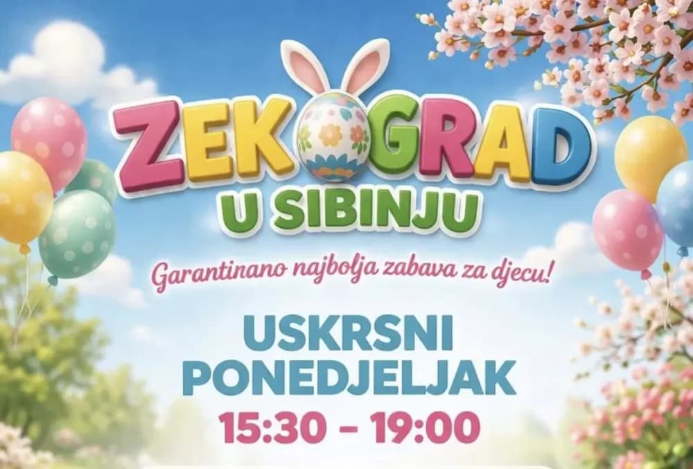 Zekograd ponovno u Sibinju: Danas se očekuje veliki broj mališana