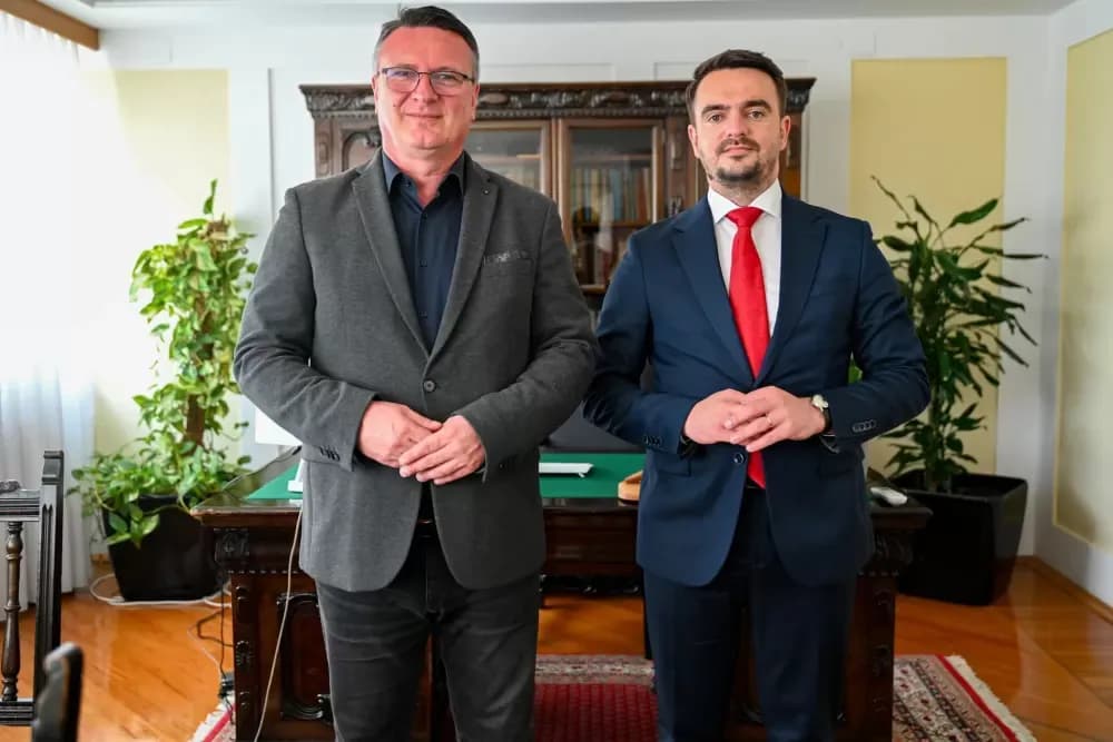 Župan Marušić ugostio Davora Pranjića potpredsjednika RS-a iz reda hrvatslog naroda: Naglasak na suradnji i zajedničkim projektima
