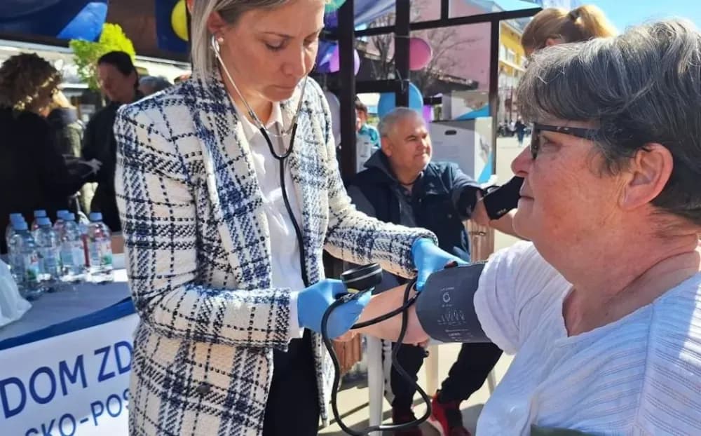 Besplatni pregledi i savjeti na Gradskoj tržnici povodom Dana zdravlja