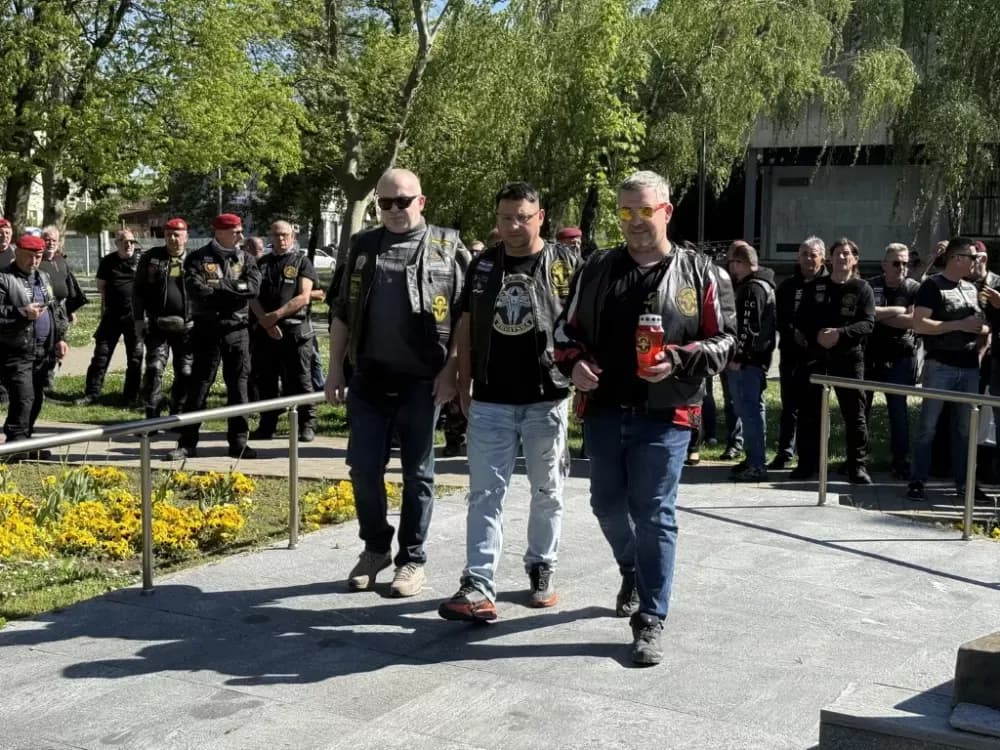 Hodočasnička vožnja s porukom: Slavonski Brod dočekao Moto klub 4. gardijske brigade