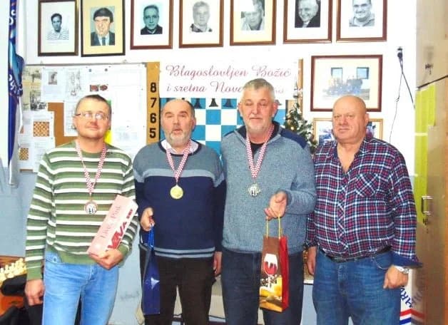 ŠAHOVSKI TURNIR „SVETA LUCIJA 2023“: Pobjednik fra Josip Soldo iz ŠK Đuro Đaković