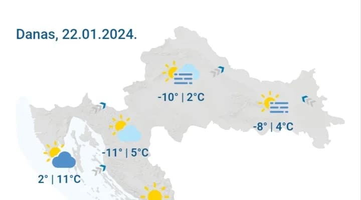 DHMZ izdao posebno upozorenje: Brodska regija ponovno u alarmu