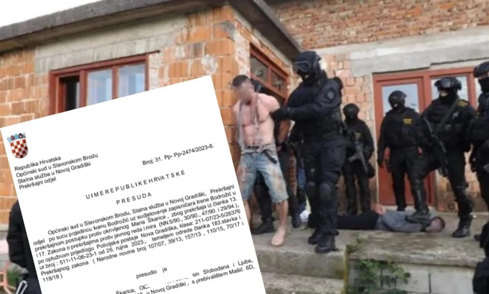EKSKLUZIVNO: Imamo presudu protiv Škarice koji terorizira ljude
