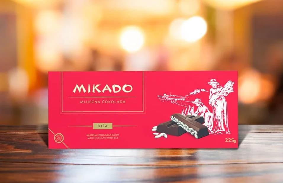 Mikado čokolada