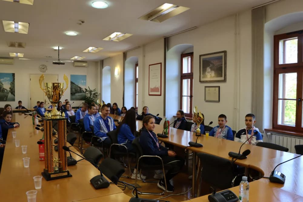 TKD klub In-Nae na prijemu kod gradonačelnika Duspare