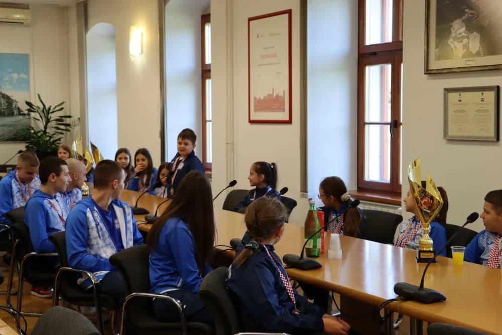 TKD klub In-Nae na prijemu kod gradonačelnika Duspare