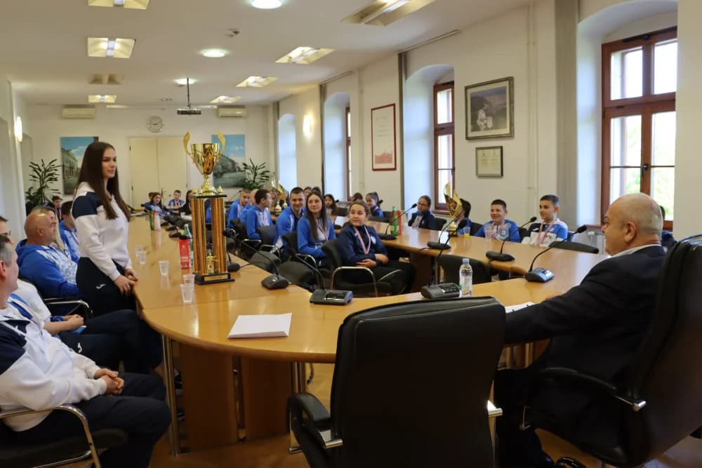 TKD klub In-Nae na prijemu kod gradonačelnika Duspare