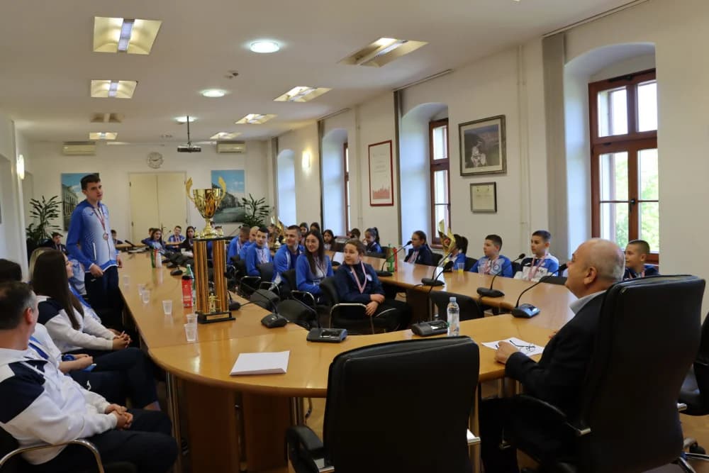 TKD klub In-Nae na prijemu kod gradonačelnika Duspare