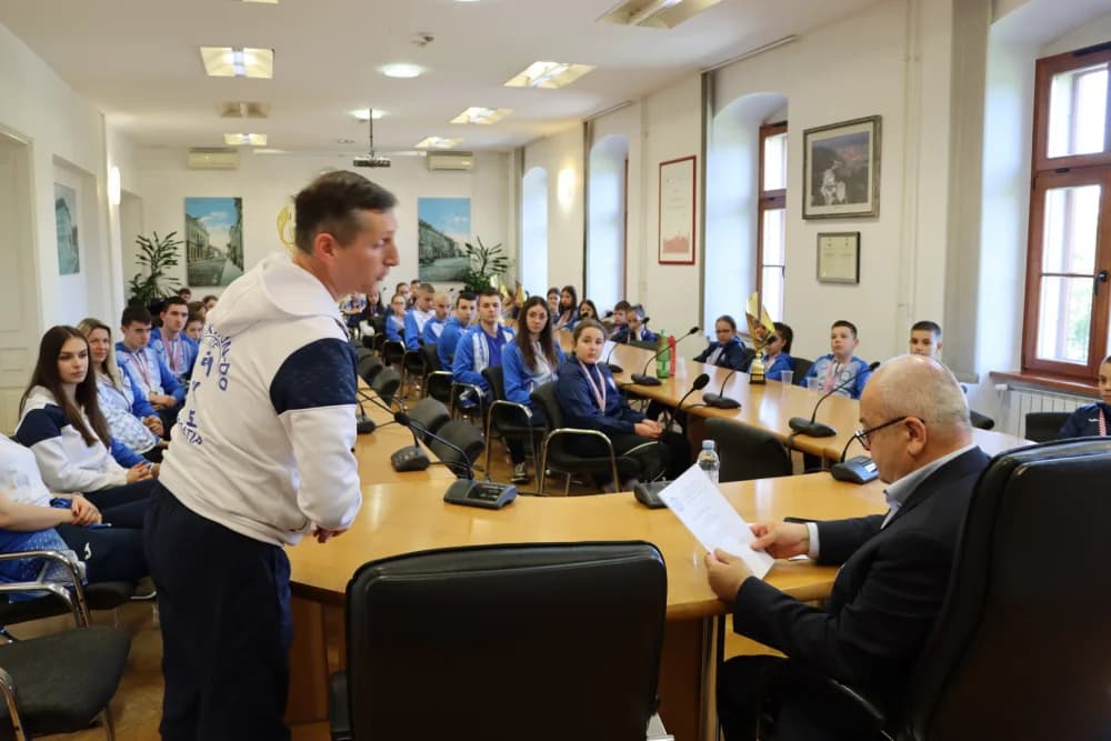 TKD klub In-Nae na prijemu kod gradonačelnika Duspare