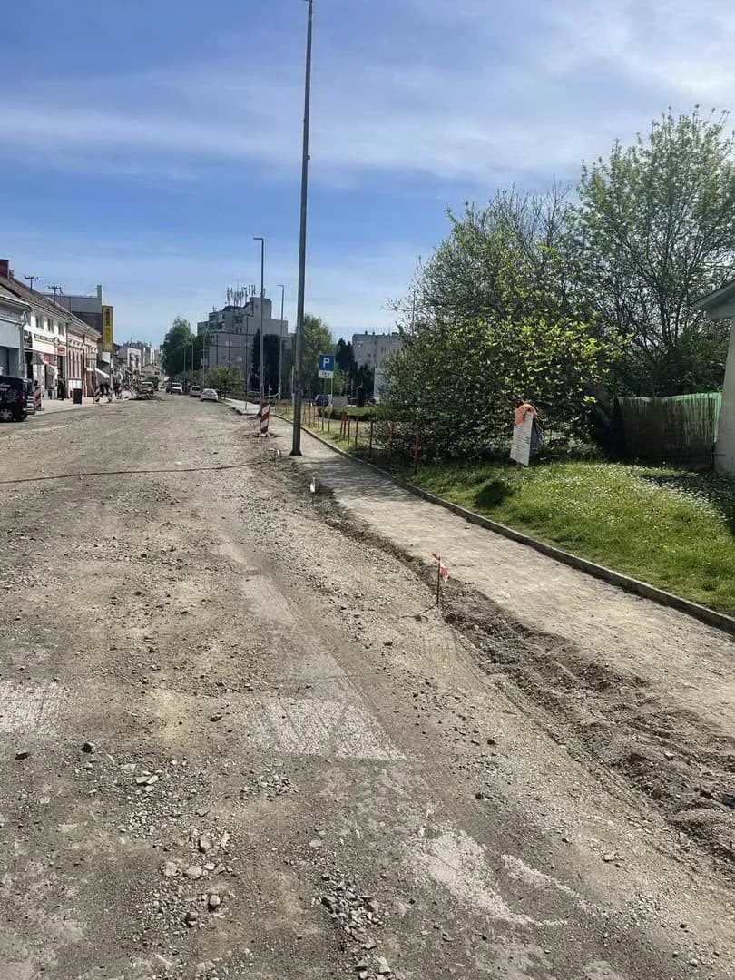 U tijeku radovi rekonstrukcije kolnika u ulici J. J. Strossmayera
