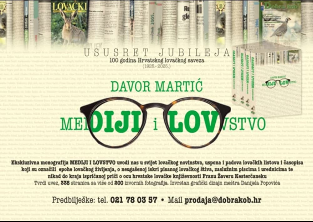 VRIJEDNO IZDANJE: Objavljena monografija o medijima i lovstvu sa obiljem povijesne građe, a zapaženo mjesto imaju Slavonci