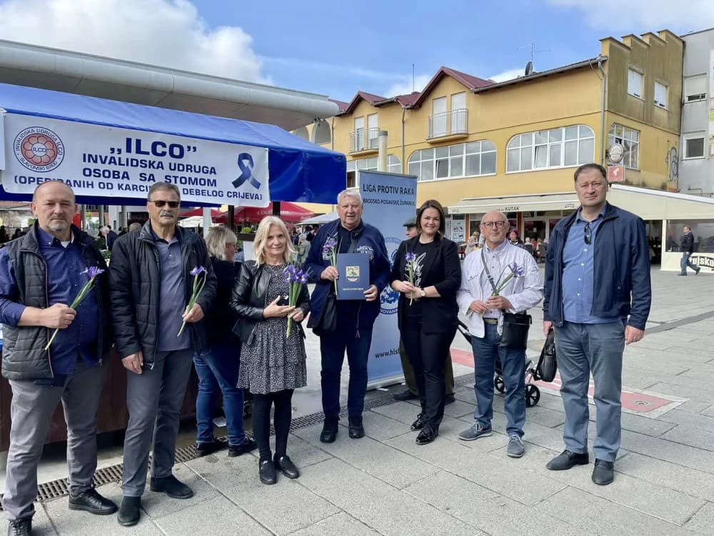 Na gradskoj tržnici obilježen Dan plavog irisa