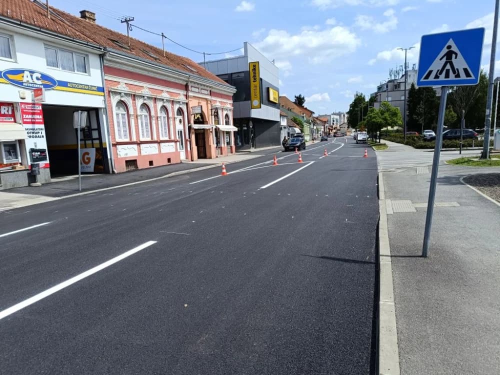 Završeni radovi na dijelu prometnice u Ulici Josipa Jurja Strossmayera