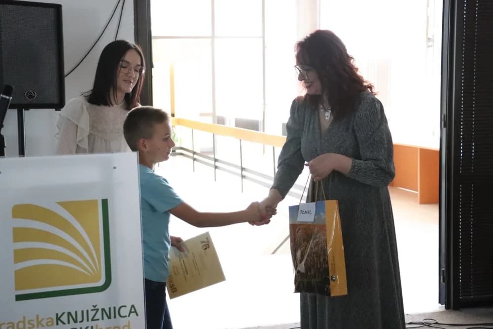 Gradska knjižnica slavi 76. rođendan darivajući najvjernije čitatelje