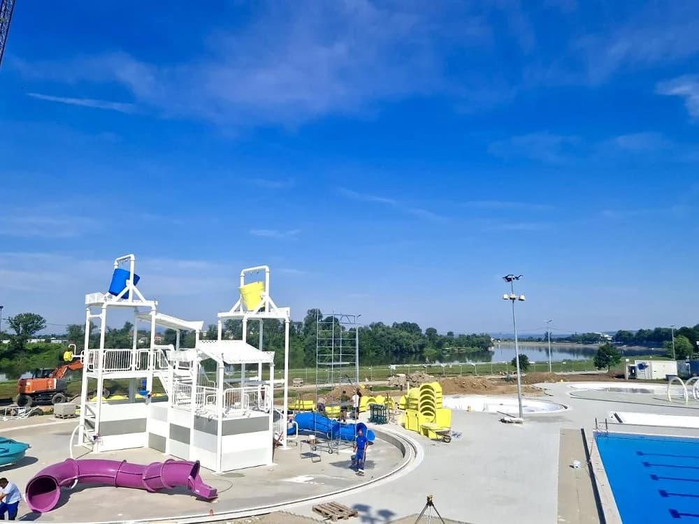 Napredak infrastrukturnih radova na Gradskim bazenima