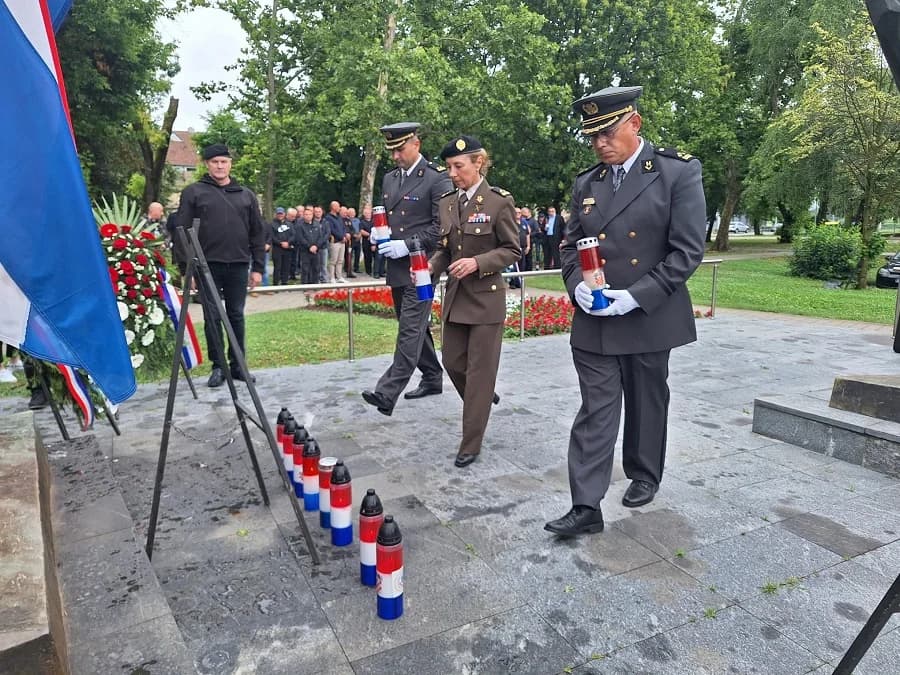 33. obljetnica osnutka 3. bojne 3. gardijske brigade ,,Kuneʼ